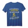 Geld Alleine Macht Nicht Glücklich Fahrrad Kaufen Radfahrer T-Shirt – Cooles Fahrrad Motiv, ideales Geschenk für Biker, Radsport und Fahrradfans