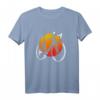 Rennrad Fahrrad Design T-Shirt – Klassisch geschnitten, doppelt genähter Saum, perfekt für Fahrradliebhaber
