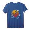 Rennrad Fahrrad Design T-Shirt – Klassisch geschnitten, doppelt genähter Saum, perfekt für Fahrradliebhaber