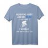 Rennrad Radfahrkleidung Morgens Müde Abends Blau Fahrrad T-Shirt – Perfektes Geschenk für Radfahrer & Herren für jede Fahrt