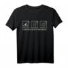 Lächeln Statt Hecheln - Lustiges E-Bike & Fahrrad T-Shirt für Radfahrer, Mountainbiker & Ostmoped Fans