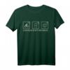 Lächeln Statt Hecheln - Lustiges E-Bike & Fahrrad T-Shirt für Radfahrer, Mountainbiker & Ostmoped Fans