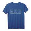 Lächeln Statt Hecheln - Lustiges E-Bike & Fahrrad T-Shirt für Radfahrer, Mountainbiker & Ostmoped Fans