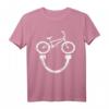 Lustiges BMX Fahrrad Smiley T-Shirt - Perfektes Geschenk für BMX Fans, Jungs & Kinder, ideal als Geburtstagsgeschenk