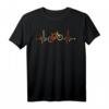 Bike Radfahrer Geschenk Sport Herzschlag Fahrrad T-Shirt – Perfektes Geschenk für Radfahrer zu Weihnachten, Geburtstag & für alle Bike-Enthusiasten