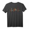 Bike Radfahrer Geschenk Sport Herzschlag Fahrrad T-Shirt – Perfektes Geschenk für Radfahrer zu Weihnachten, Geburtstag & für alle Bike-Enthusiasten