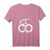 Unendliches Fahrrad T-Shirt – Geschenk für Radfahrer, Mountainbike, BMX & Rennrad Fans zu Weihnachten & Geburtstag