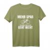 Herren Fahrrad T-Shirt - Unterschätze niemals einen Mann mit Fahrrad Motiv, klassisch geschnitten