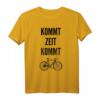 KOMMT ZEIT KOMMT RAD T-Shirt – Lustiges Fahrradshirt & Geschenkidee für Radfahrer, Biker & Radsportler zu Weihnachten & Geburtstagen