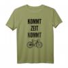 KOMMT ZEIT KOMMT RAD T-Shirt – Lustiges Fahrradshirt & Geschenkidee für Radfahrer, Biker & Radsportler zu Weihnachten & Geburtstagen