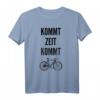 KOMMT ZEIT KOMMT RAD T-Shirt – Lustiges Fahrradshirt & Geschenkidee für Radfahrer, Biker & Radsportler zu Weihnachten & Geburtstagen