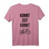 KOMMT ZEIT KOMMT RAD T-Shirt – Lustiges Fahrradshirt & Geschenkidee für Radfahrer, Biker & Radsportler zu Weihnachten & Geburtstagen