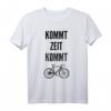KOMMT ZEIT KOMMT RAD T-Shirt – Lustiges Fahrradshirt & Geschenkidee für Radfahrer, Biker & Radsportler zu Weihnachten & Geburtstagen