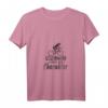 Damen Fahrrad T-Shirt mit V-Ausschnitt - Gegenwind formt den Charakter, lustiges Geschenk für Rennrad-, Mountainbike- und E-Bike-Fahrer