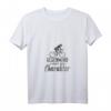 Damen Fahrrad T-Shirt mit V-Ausschnitt - Gegenwind formt den Charakter, lustiges Geschenk für Rennrad-, Mountainbike- und E-Bike-Fahrer