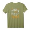 Herren Fahrrad T-Shirt mit Spruch 'Unterschätze Nie einen Alten Mann Auf Einem Fahrrad' – Lustiges Geschenk für Radfahrer und Fahrradliebhaber