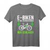 Lustiges E-Bike T-Shirt für Fahrradfahrer - Perfekt als Geschenk für E-Biker, Mountainbiker und Pendler