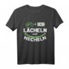 Lächeln Statt Hecheln E Bike T-Shirt | Lustiges Fahrrad Shirt mit Spruch – Perfektes Geschenk für Fahrradfahrer zum Geburtstag, Vatertag, Muttertag oder Weihnachten