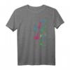 Damen Fahrrad Radfahrer T-Shirt – Buntes Fahrrad Motiv für Radfahrerinnen, Biker & Radsportliebhaber als Geschenk