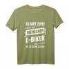 Herren E-Bike T-Shirt mit Spruch – Lustiges Fahrrad Design für Fahrradfahrer, Opas & E-Biker, ideales Geschenk zu Weihnachten & Geburtstag