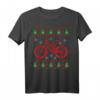 Mountain Bike Fully im Schnee Weihnachts T-Shirt – Geschenkidee für Radfahrer, Mountainbiker & Downhill Fans zu Weihnachten
