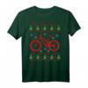 Mountain Bike Fully im Schnee Weihnachts T-Shirt – Geschenkidee für Radfahrer, Mountainbiker & Downhill Fans zu Weihnachten