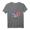 Buntes Fahrrad Geschenk Radfahrer T-Shirt – Perfekt für Radfahrer, Mountainbiker, BMX- und Rennradfahrer zu Weihnachten, Geburtstag & jedem Anlass