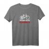 E-Bike Lustiges T-Shirt - Strom statt Kondition Geschenk für Radfahrer, E-Bike Liebhaber, Vatertag, Weihnachten & Geburtstage