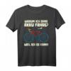 Lustiges Fahrrad T-Shirt - Warum ich ohne Akku fahre weil ich es kann - Für Radfahrer, Radsportler & Fahrradliebhaber