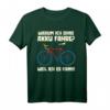 Lustiges Fahrrad T-Shirt - Warum ich ohne Akku fahre weil ich es kann - Für Radfahrer, Radsportler & Fahrradliebhaber