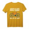 Lustiges Fahrrad T-Shirt - Warum ich ohne Akku fahre weil ich es kann - Für Radfahrer, Radsportler & Fahrradliebhaber