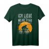 Ich liebe meine Frau wenn sie mich radfahren lässt T-Shirt – Lustiges Fahrradmotiv für Radfahrer, Mountainbike & Rennrad Fans zum Vatertag