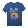 Ich liebe meine Frau wenn sie mich radfahren lässt T-Shirt – Lustiges Fahrradmotiv für Radfahrer, Mountainbike & Rennrad Fans zum Vatertag