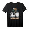 Lustiges Faultier Fahrrad T-Shirt - Perfektes Geschenk für Mountainbiker, BMX Fahrer & Fahrradliebhaber zu Geburtstag & Weihnachten