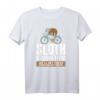 Lustiges Faultier Fahrrad T-Shirt - Perfektes Geschenk für Mountainbiker, BMX Fahrer & Fahrradliebhaber zu Geburtstag & Weihnachten