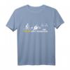 Strom statt Kondition eBike Pedelec eMTB Fahrrad T-Shirt – Lustiges Radfahrer Motiv für Freizeit, Urlaub & Radtouren
