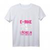 Damen T-Shirt mit Spruch 'Lächeln statt hecheln' – Lustiges Fahrrad & E-Bike Motiv, Perfektes Geschenk für Radfahrerinnen zu Weihnachten & Geburtstag