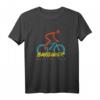 Biobiker - Waden statt laden. Gegen E-Bike Fahrrad T-Shirt für echte Radfahrer ohne Motor, für Mountainbike, Rennrad & Gravelbike