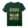 Never Underestimate An Old Man With A Bicycle - Cooles Fahrrad T-Shirt für Radfahrer & Fahrradfans, perfekt für Radtouren & Geschenke