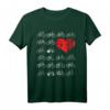 Herz Liebe Fahrrad T-Shirt - Für Radfahrer, Radfahrerinnen und Fahrradliebhaber als Geschenk zu Weihnachten oder Geburtstag
