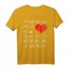 Herz Liebe Fahrrad T-Shirt - Für Radfahrer, Radfahrerinnen und Fahrradliebhaber als Geschenk zu Weihnachten oder Geburtstag