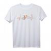 Fahrradfahrer Geschenk Rad Sport Herzschlag T-Shirt - Perfekt für Radliebhaber zu Weihnachten, Geburtstag und für alle Jahreszeiten
