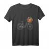 Blumen Biker Geschenk für Frauen Fahrrad T-Shirt – Perfekt für Radfahrer, Fahrradliebhaber & als Weihnachts- oder Geburtstagsgeschenk