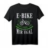 E-Bike Fahrrad T-Shirt mit lustigem Spruch – Perfektes Geschenk für E-Biker, Mountainbike und Elektrofahrrad Liebhaber, Weihnachten & Geburtstag