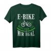 E-Bike Fahrrad T-Shirt mit lustigem Spruch – Perfektes Geschenk für E-Biker, Mountainbike und Elektrofahrrad Liebhaber, Weihnachten & Geburtstag