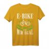 E-Bike Fahrrad T-Shirt mit lustigem Spruch – Perfektes Geschenk für E-Biker, Mountainbike und Elektrofahrrad Liebhaber, Weihnachten & Geburtstag