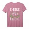 E-Bike Fahrrad T-Shirt mit lustigem Spruch – Perfektes Geschenk für E-Biker, Mountainbike und Elektrofahrrad Liebhaber, Weihnachten & Geburtstag