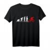 Rennrad Evolution T-Shirt für Radfahrer und Biker – Retro Fahrrad Shirt für Racer, Triathleten & Mountain Biker