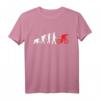 Rennrad Evolution T-Shirt für Radfahrer und Biker – Retro Fahrrad Shirt für Racer, Triathleten & Mountain Biker