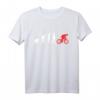 Rennrad Evolution T-Shirt für Radfahrer und Biker – Retro Fahrrad Shirt für Racer, Triathleten & Mountain Biker